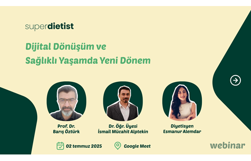 Dijital Dönüşüm ve Sağlıklı Yaşamda Yeni Dönem | Online Webinar